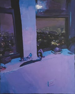 The Stones Shall Make a Throne for Me, Oil Painting
