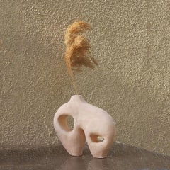 Jane Vase in Bisqued White Stoneware by Muscellaneous