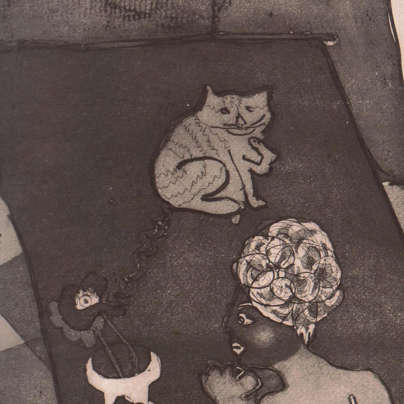 'Boudoir Surrealista', Modernista de la Bahía de San Francisco, Artista Mujer Atelier 63 en venta 1