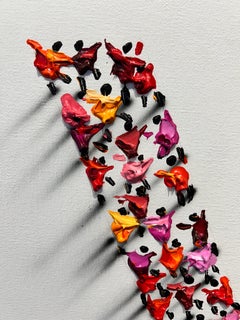 Contemporary Textured Illusion 'LOVE'