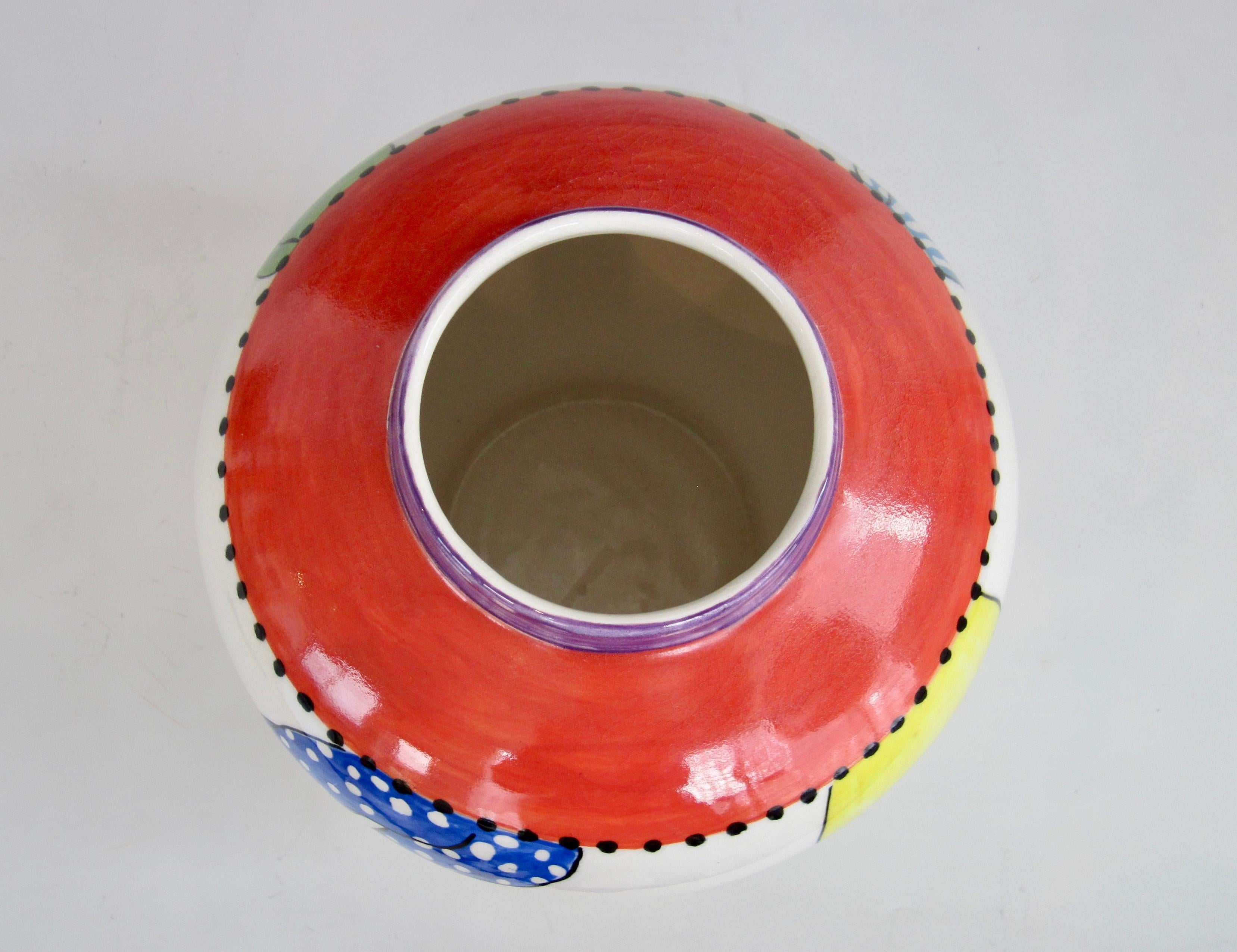 Englische Jane Willingale Loudware-Vase aus Keramik 7