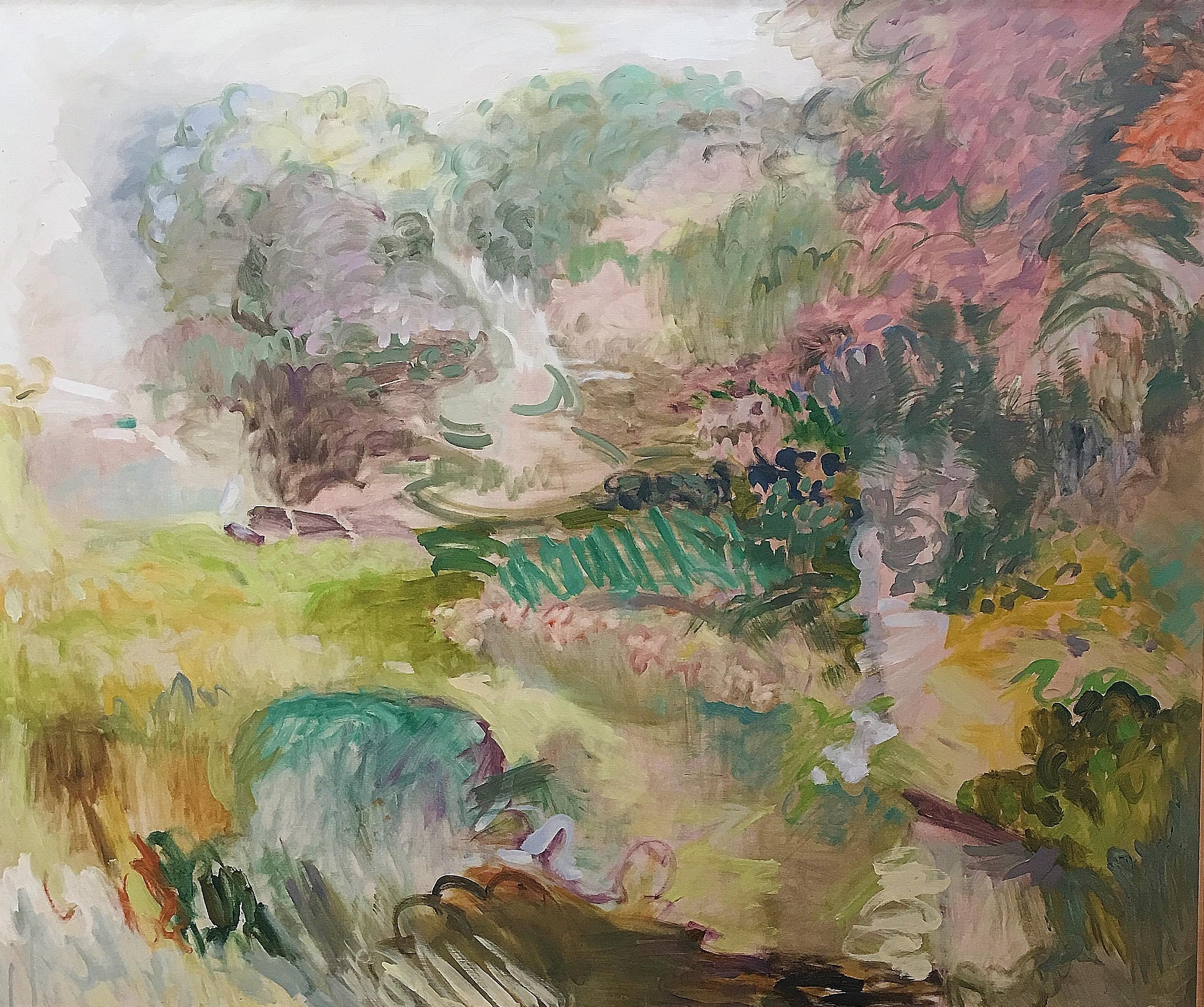 Jane Wilson Landscape Painting - Alice's Garden