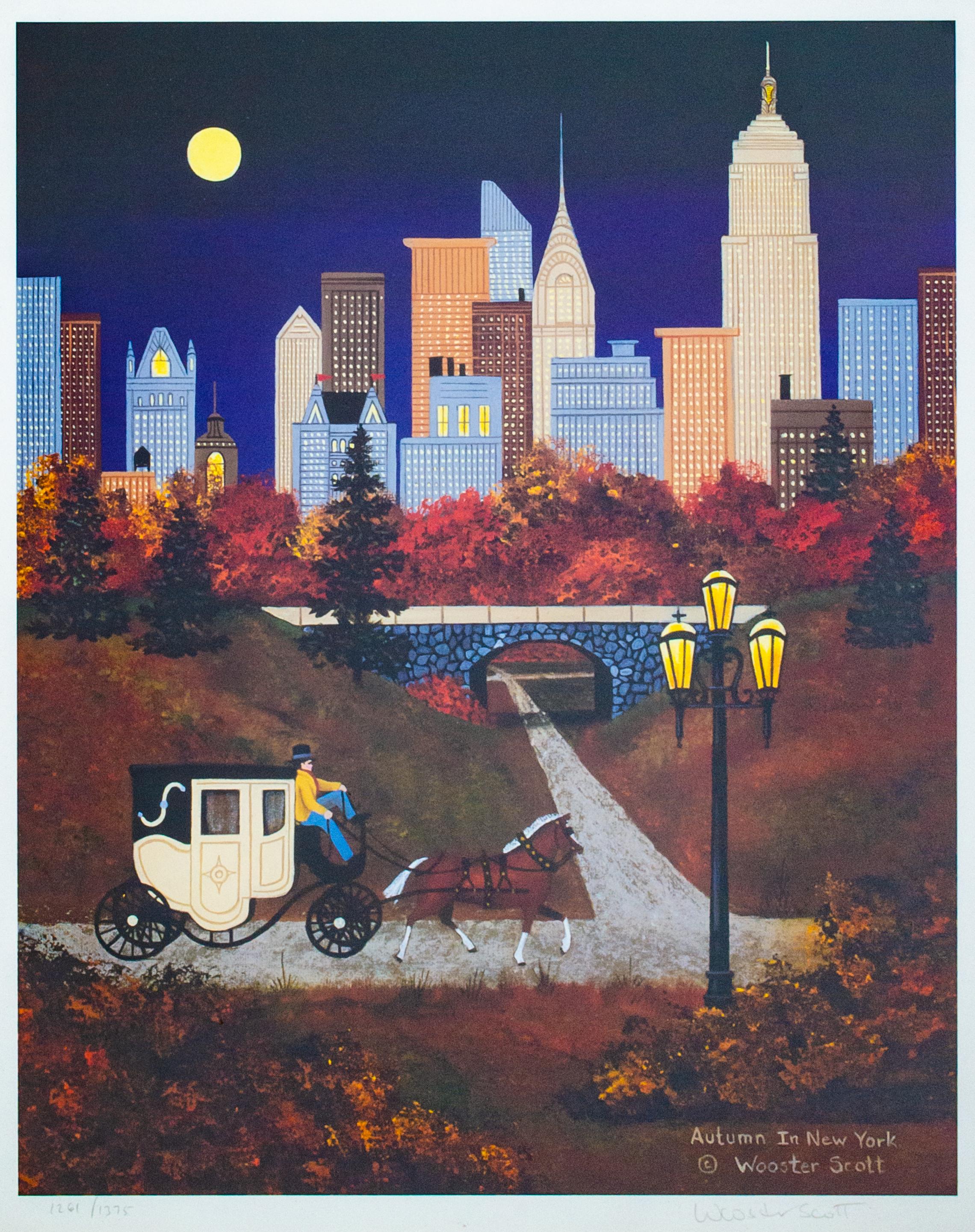 Autumn in New York by Jane Wooster Scott For Sale 1