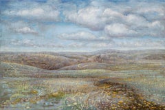 The Shropshire Hills - 21st Century, Contemporary, Oil, Landscape