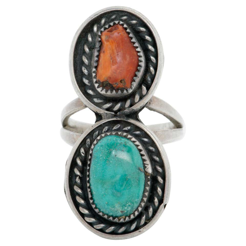 Native American Rings - 83 For Sale at 1stDibs | mens native american ...
