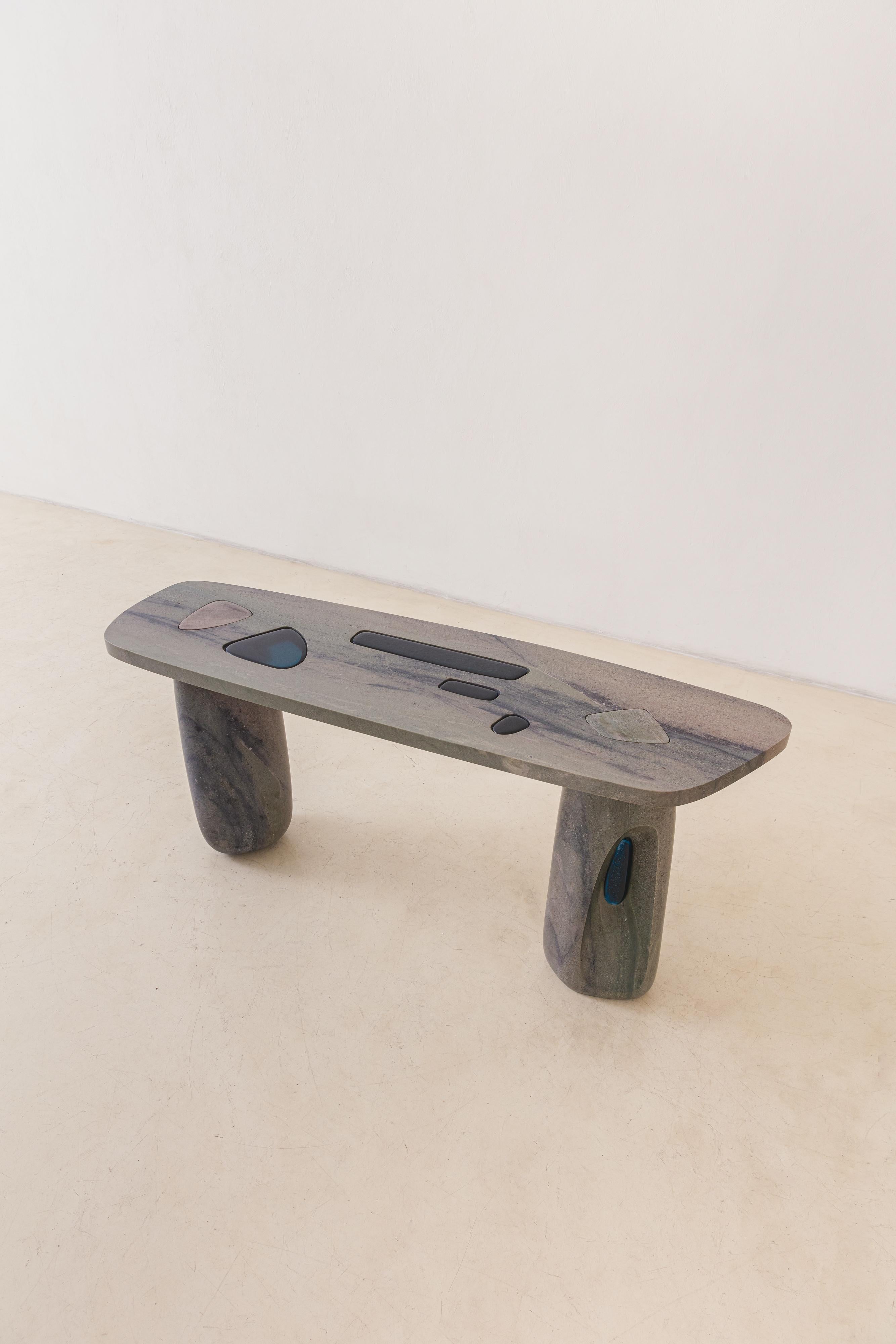 Cast Janelas Sideboard by Lucas Recchia, Brazilian Contemporary, 2023 For Sale