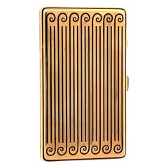 Janesich Gold and Enamel Compact
