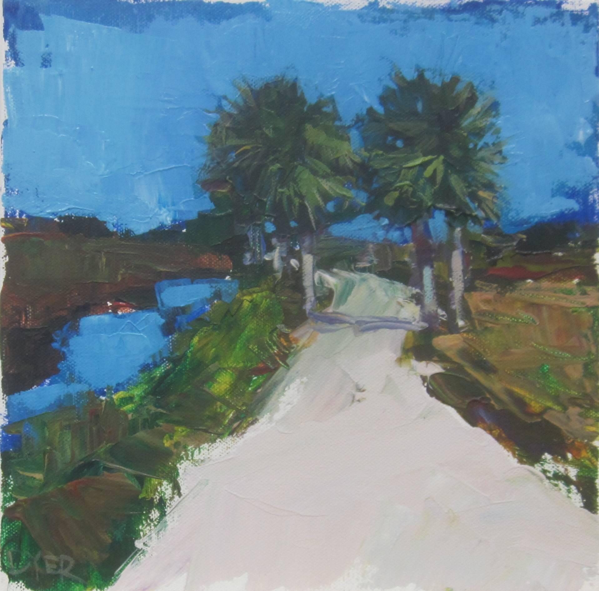 Janet Dyer Landscape Painting - Florida Road