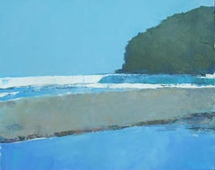 Barre de sable, Hawaï, peinture originale