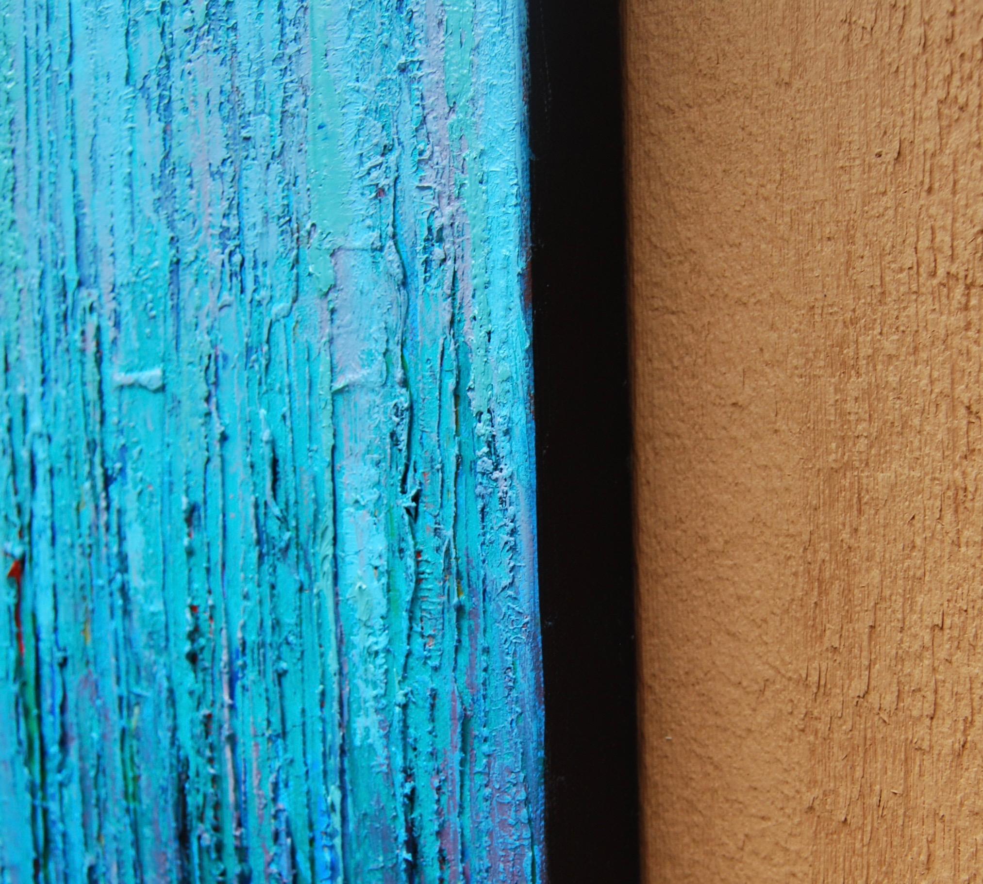 S205 - Mixed Media Art Astratto di Janet Hamilton