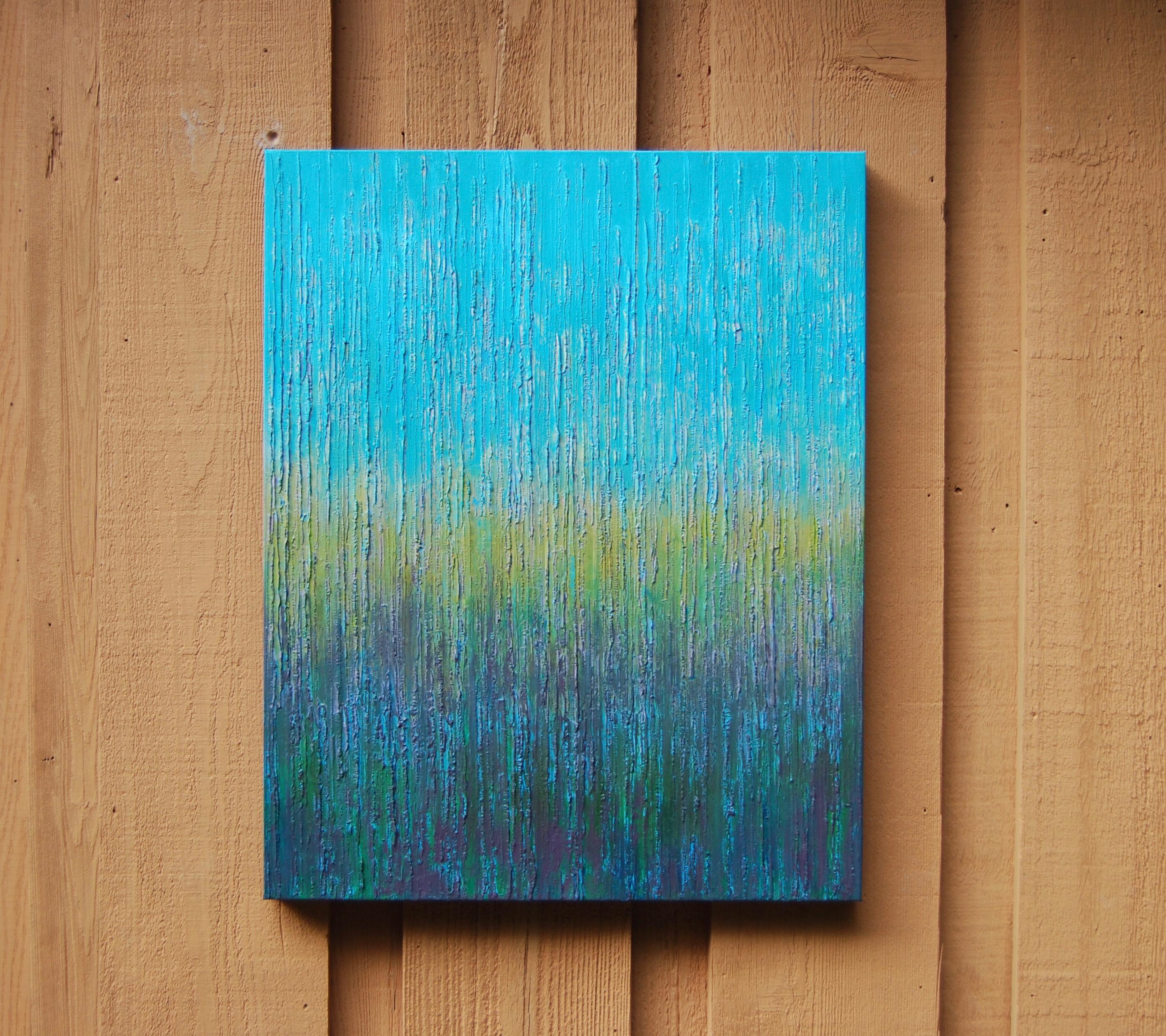 S210 - Abstract Mixed Media Art by Janet Hamilton