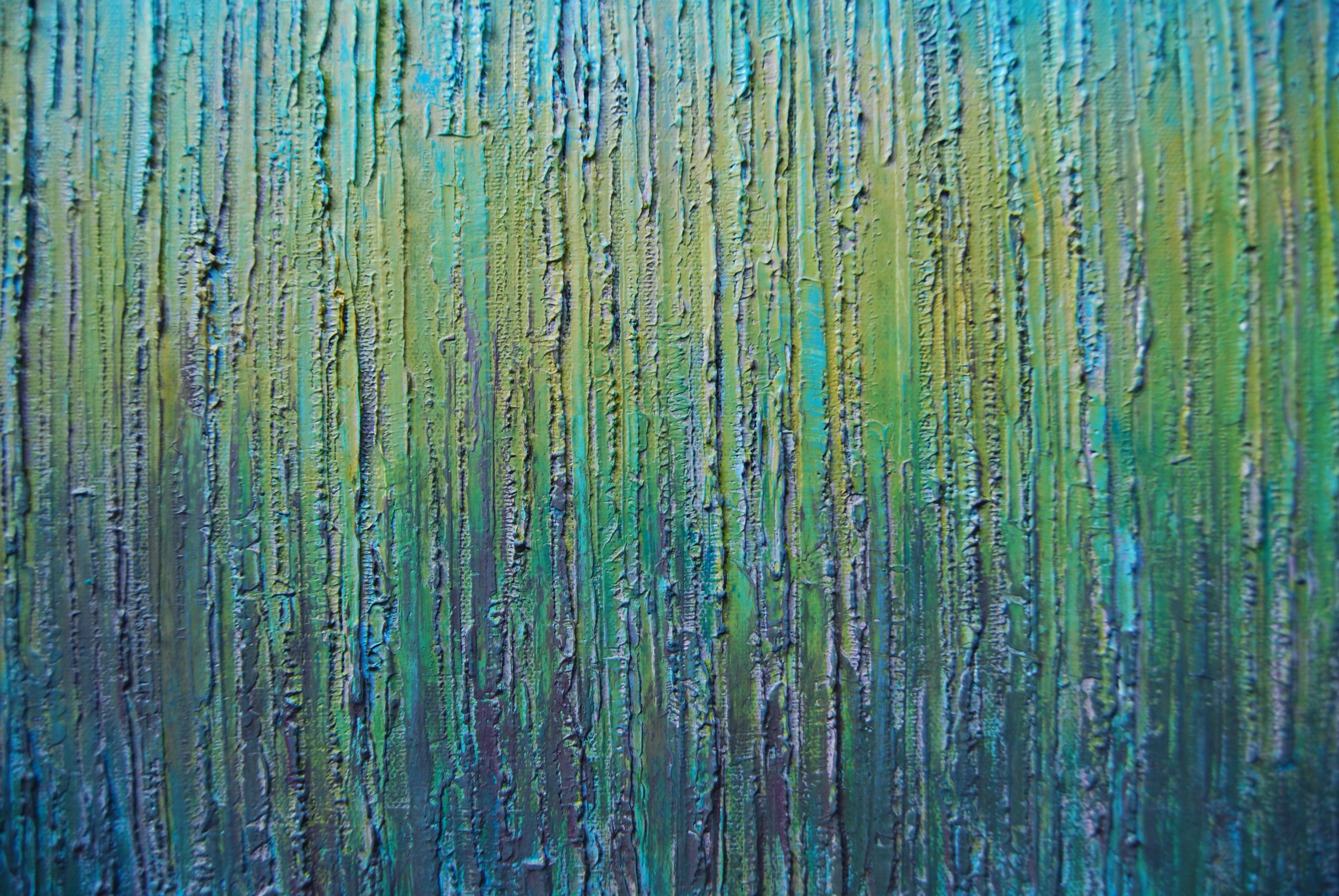 <p>Artist Comments<br />This piece is part of my stripes series.  It is painted on a gallery wrapped canvas, with finished sides, and comes ready to hang.</p><p>About the Artist<br />Janet Hamilton is an abstract expressionist who creates