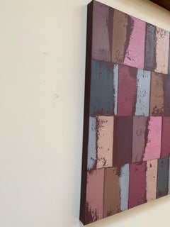 AG-Purple/Pink, Abstract Oil Painting
