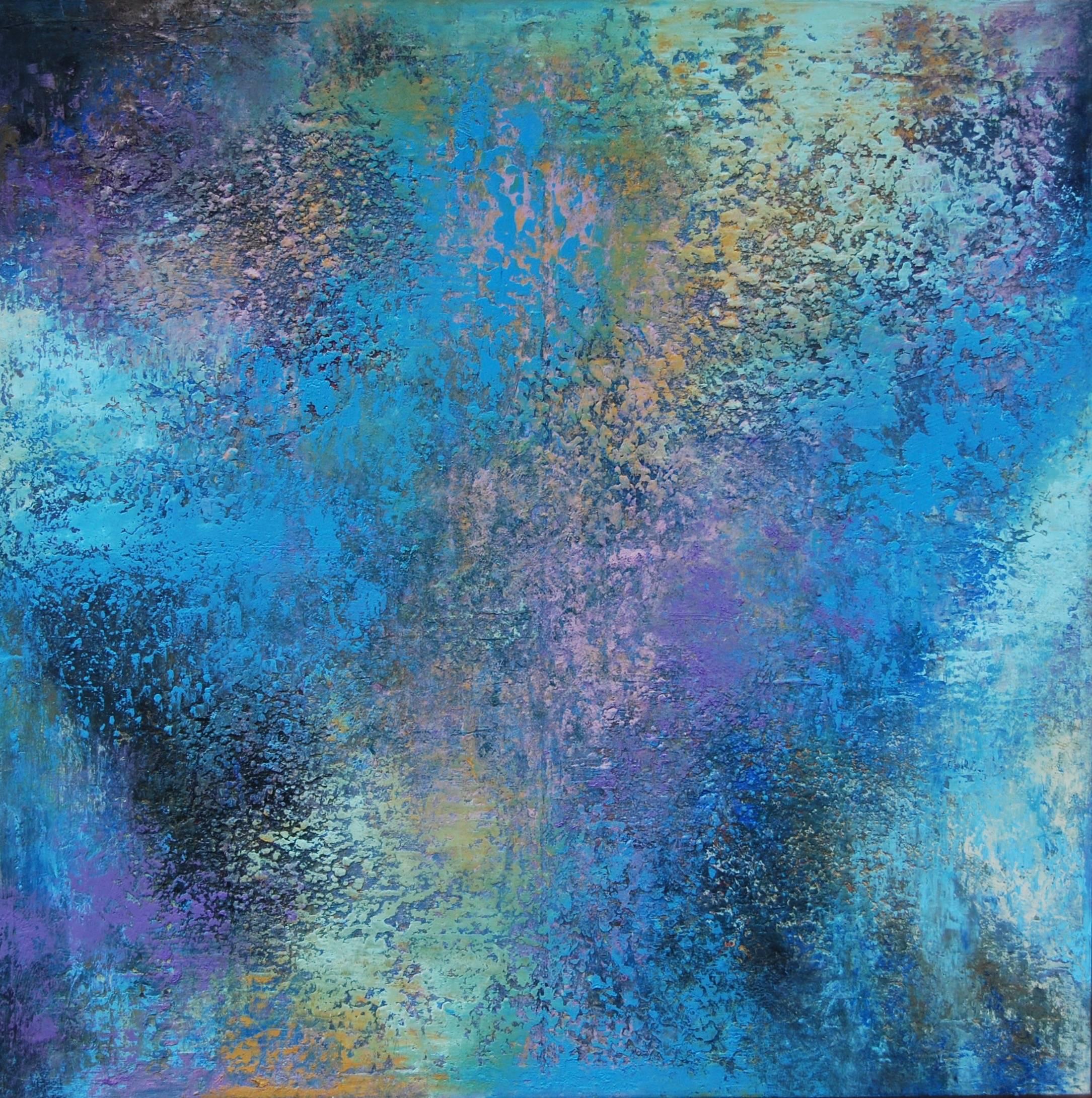 Janet Hamilton Abstract Painting - AL-T