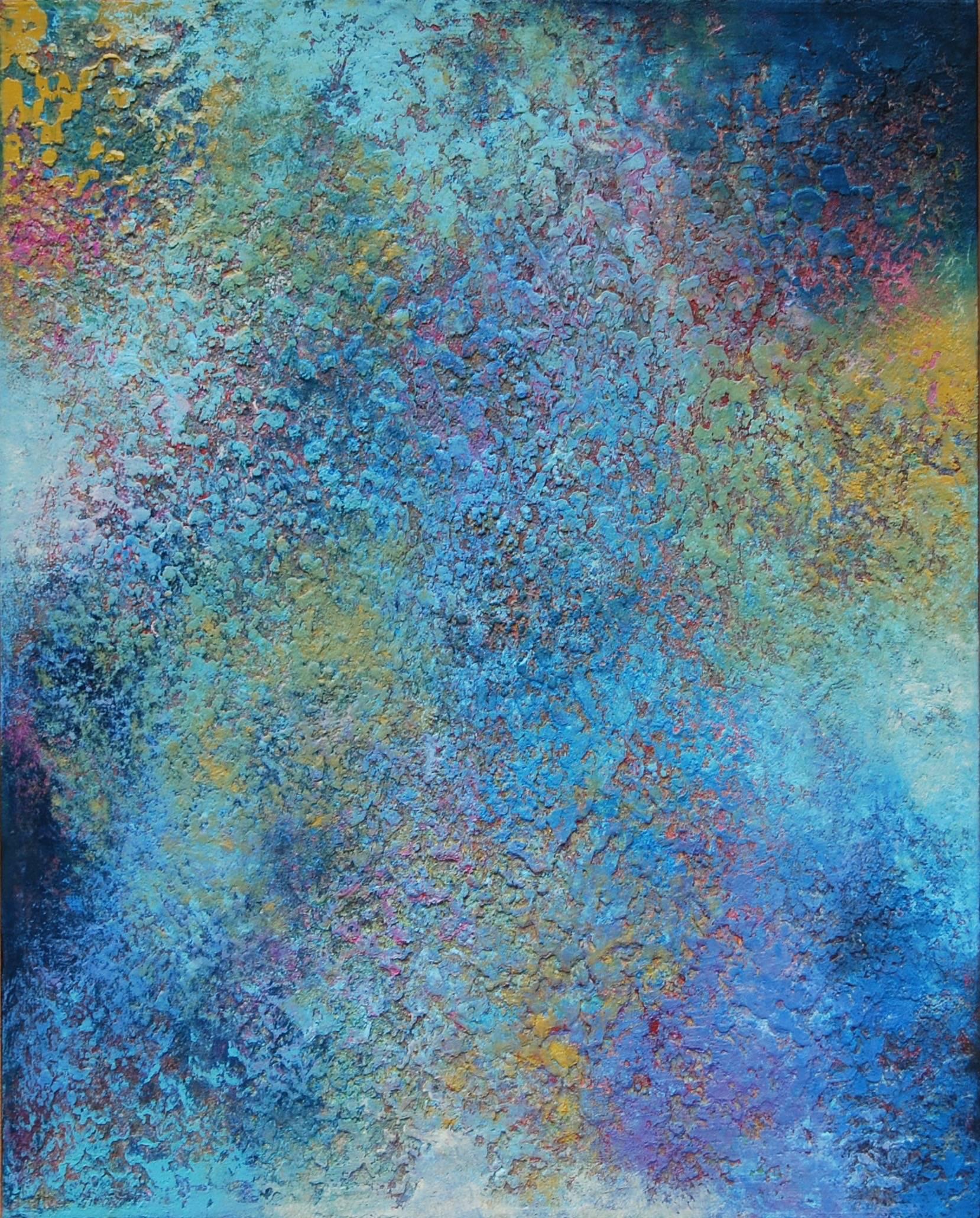 Janet Hamilton Abstract Painting - AL-U