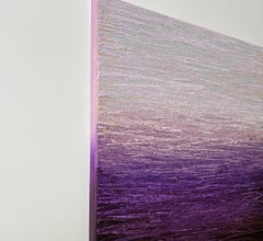 Amethyst- Surprise, Abstraktes Ölgemälde