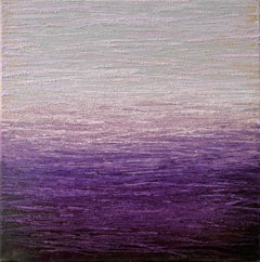 Amethyst Surprise, Abstract Oil Painting