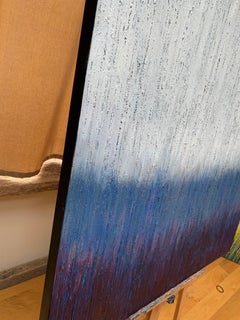 Remain Calm, Abstract Oil Painting