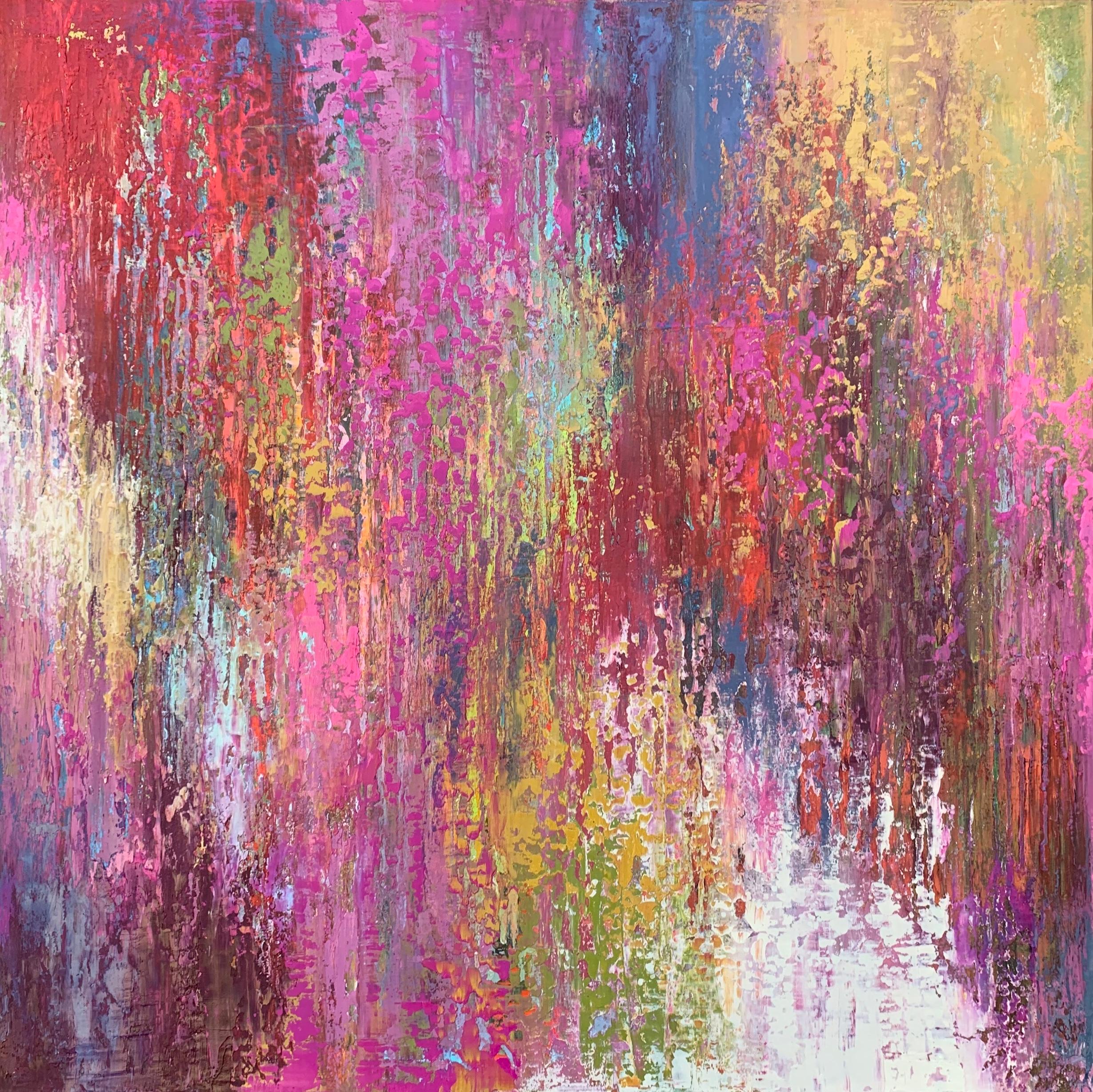 Janet Hamilton Abstract Painting - S193C