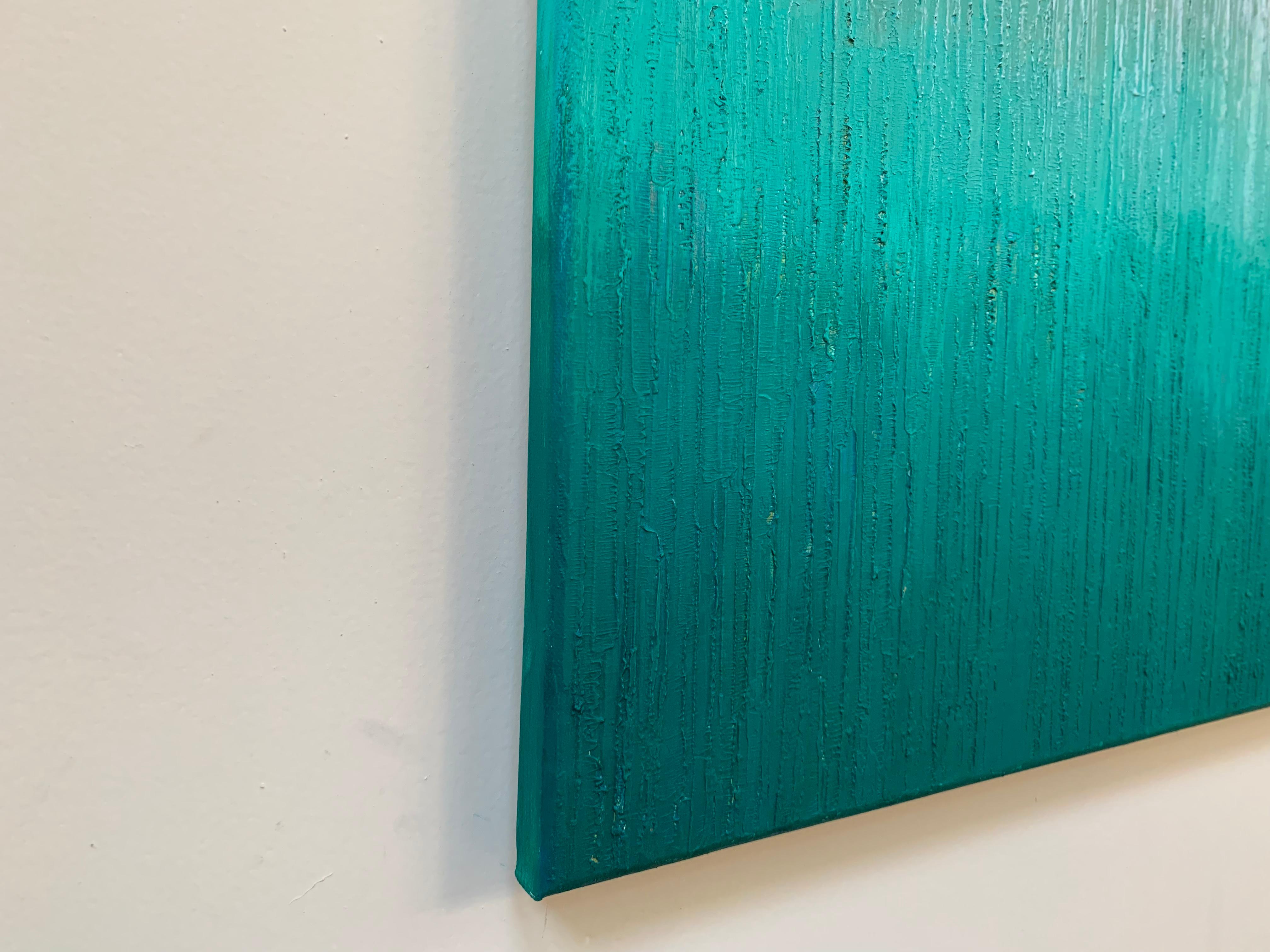 S402B, Pittura ad olio astratta - Painting di Janet Hamilton