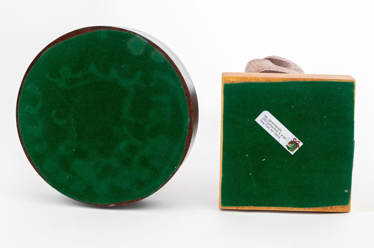 Janet Handler Abstract Carved Wood Sculptures, 2 For Sale 3