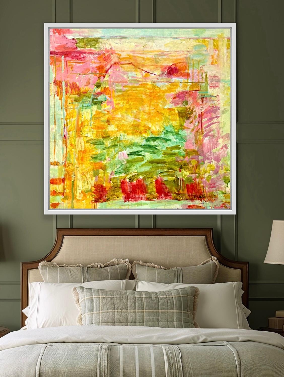 Abundance, Abstract, Contemporary - Painting by Janet Keith