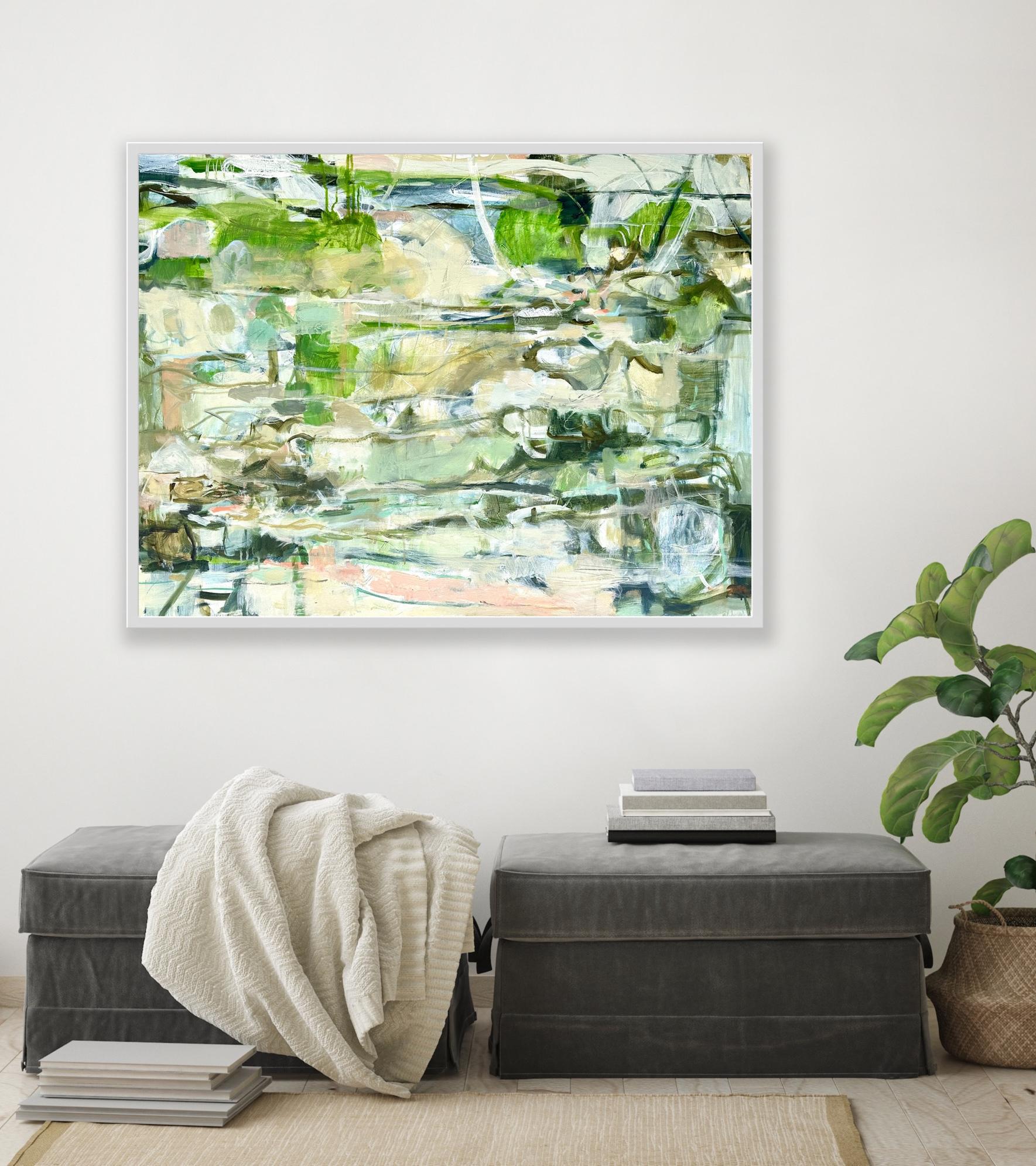 Costa, Pittura astratta originale, Arte originale, Espressionista in vendita 5