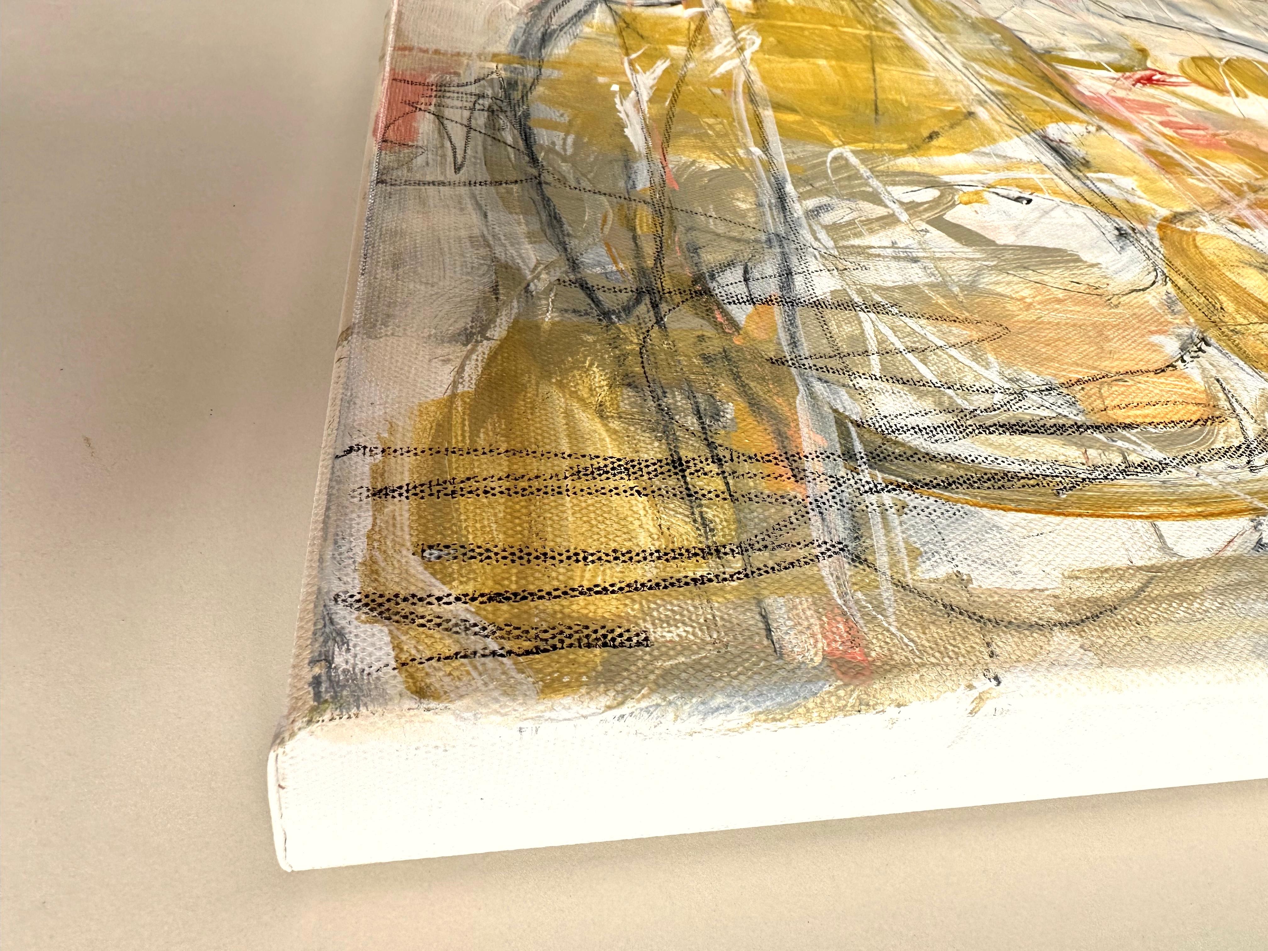 Luce dell'alba, Pittura astratta originale, Arte originale, Espressionista in vendita 1