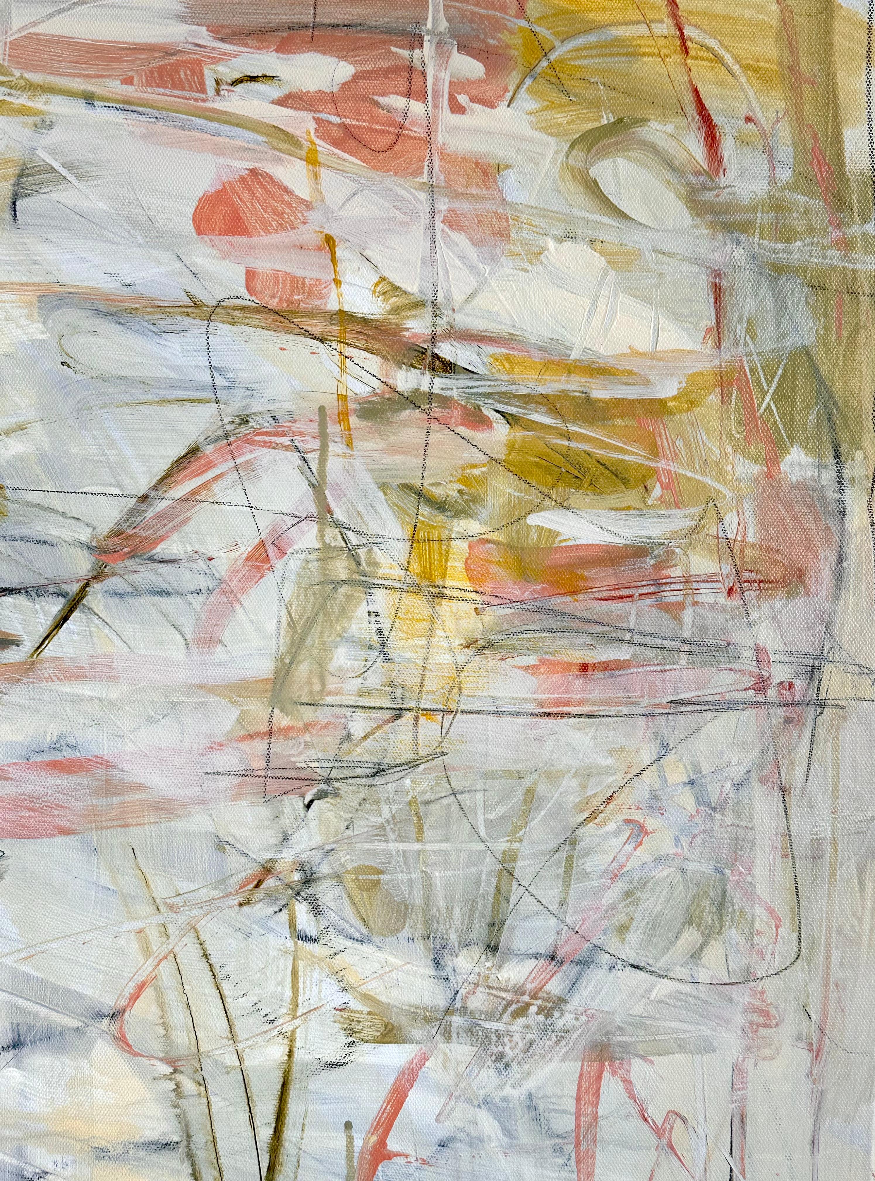 Luce dell'alba, Pittura astratta originale, Arte originale, Espressionista in vendita 6