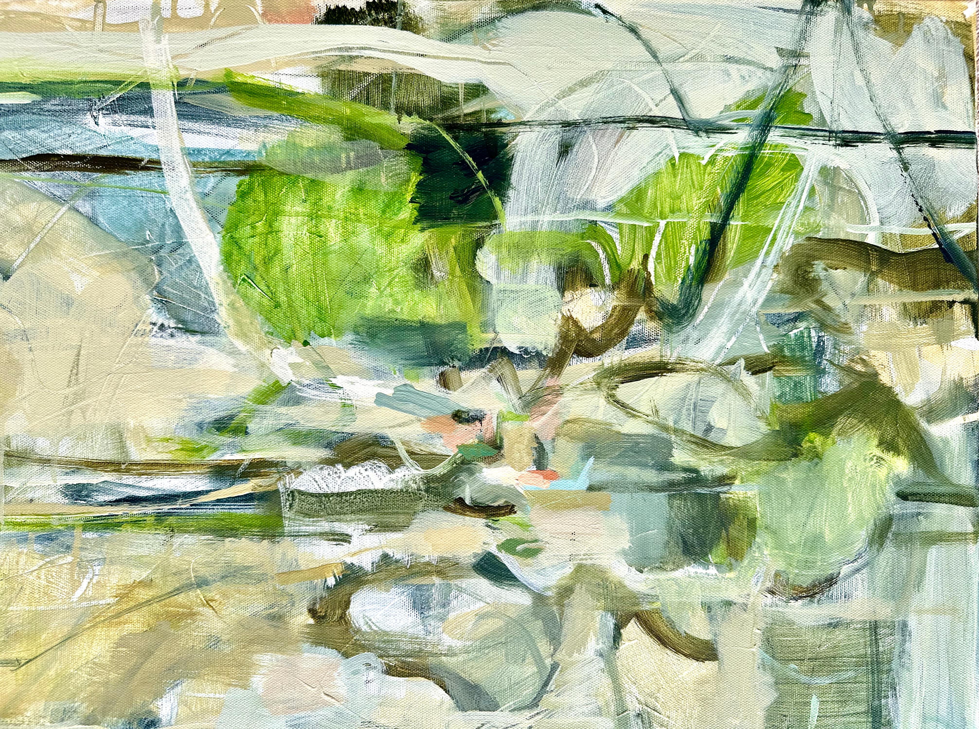 Dilly Dallying e Coast Diptych, Pittura originale, Astratto, Paesaggio in vendita 5