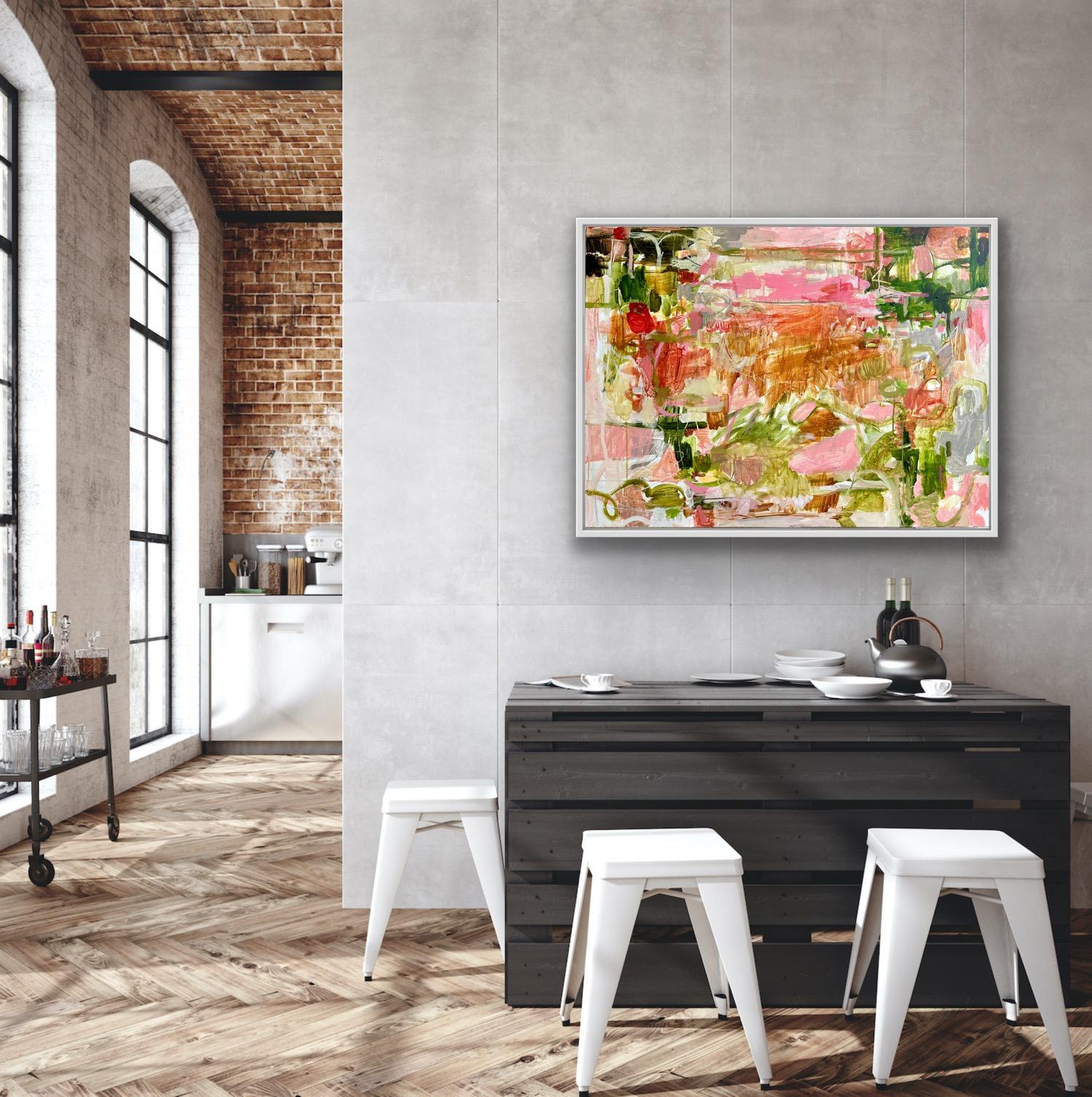 Dilly Dallying, Pittura astratta originale, Arte originale, Espressionista in vendita 2
