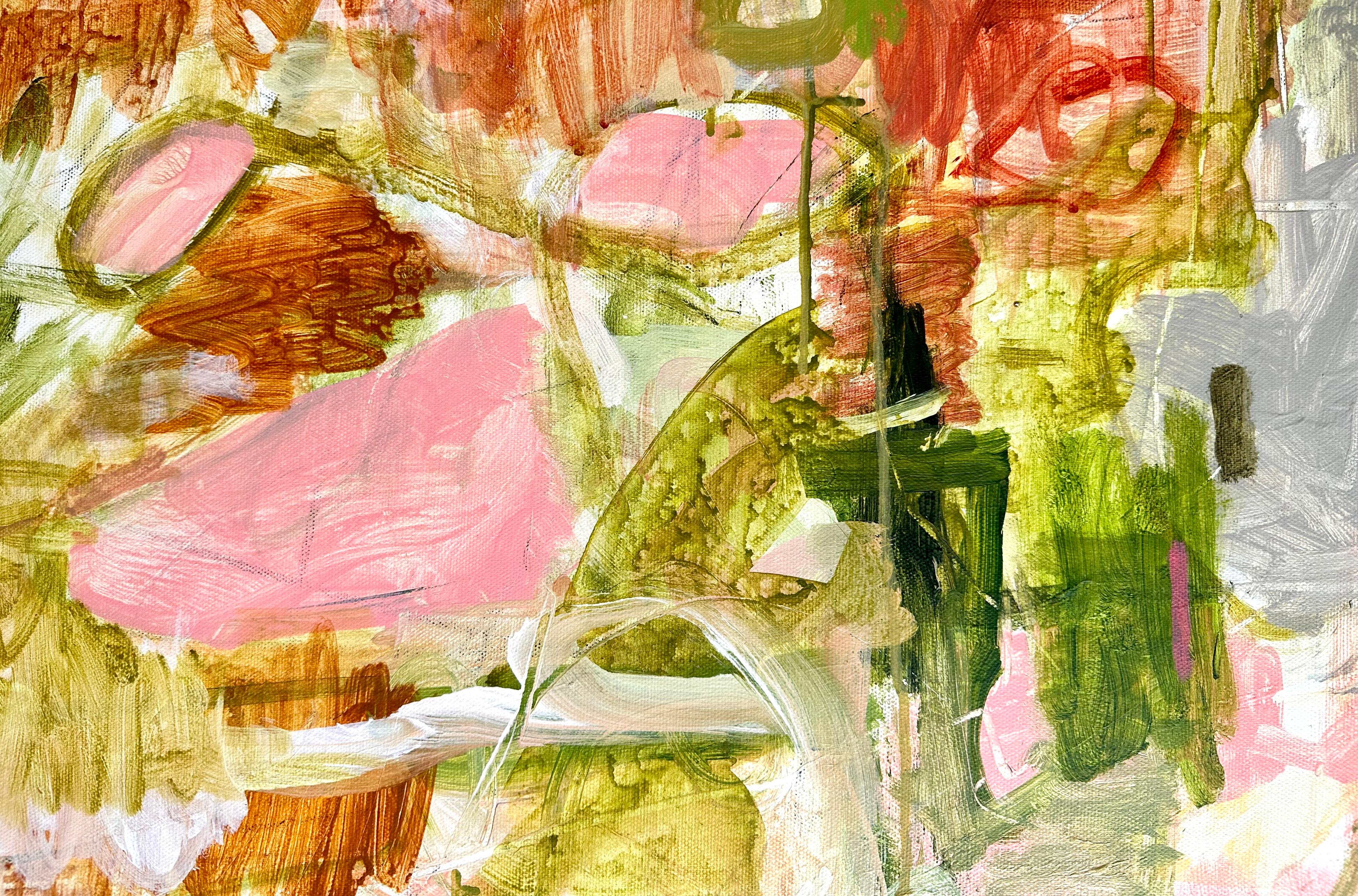 Dilly Dallying, Pittura astratta originale, Arte originale, Espressionista in vendita 5