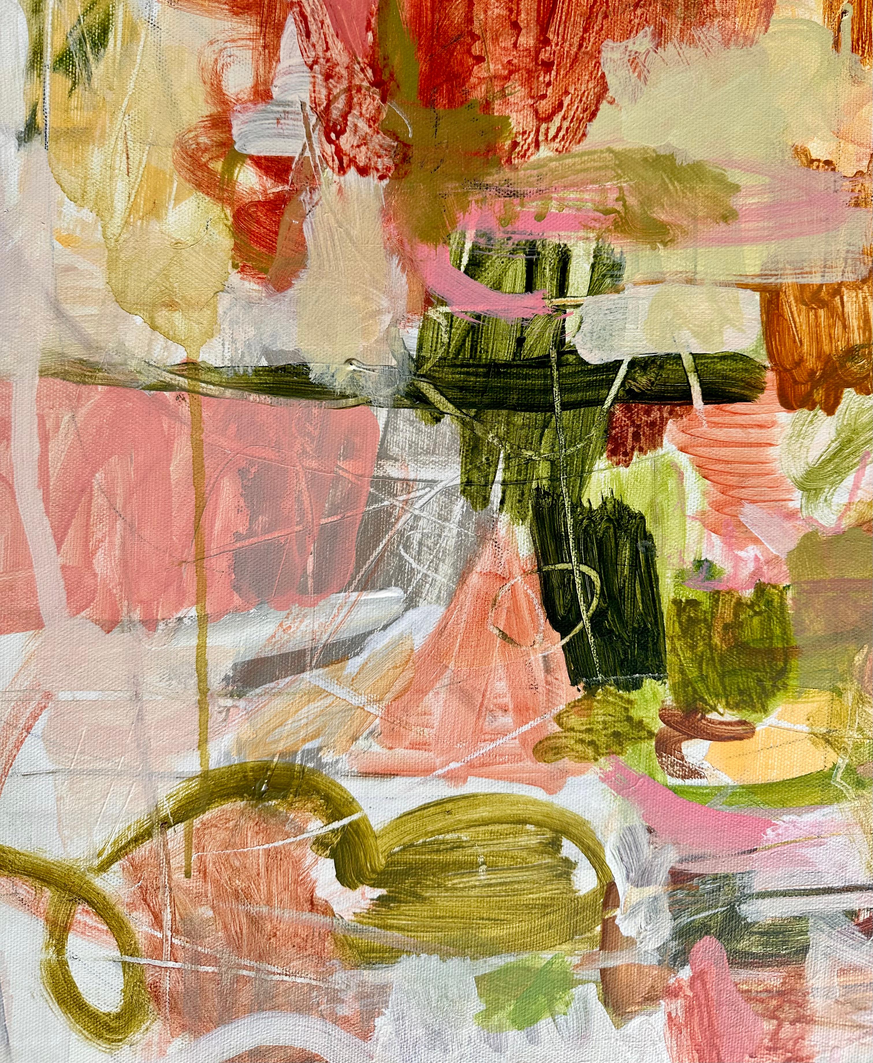Dilly Dallying, Pittura astratta originale, Arte originale, Espressionista in vendita 7