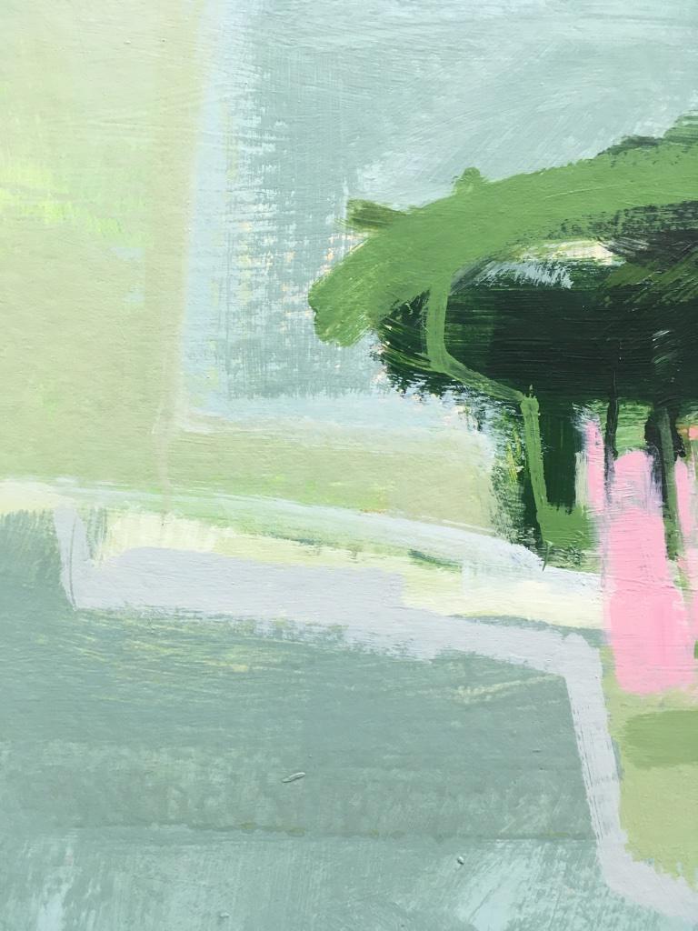 Janet Keith, Pintura italiana 2 (con rosa), Arte contemporáneo, Arte asequible en venta 2