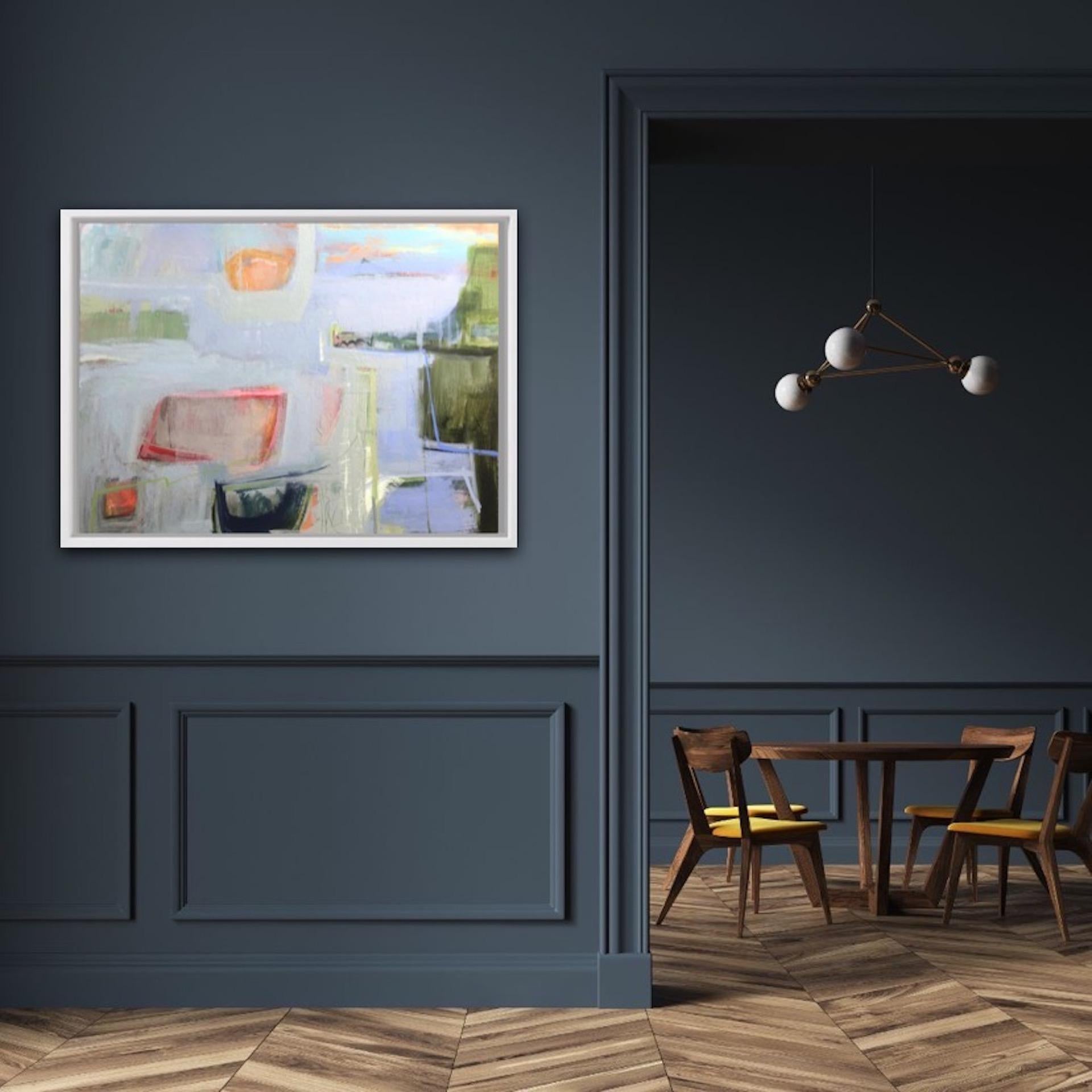 Janet Keith, Opalescenza, Pittura astratta originale, Arte accessibile in vendita 3