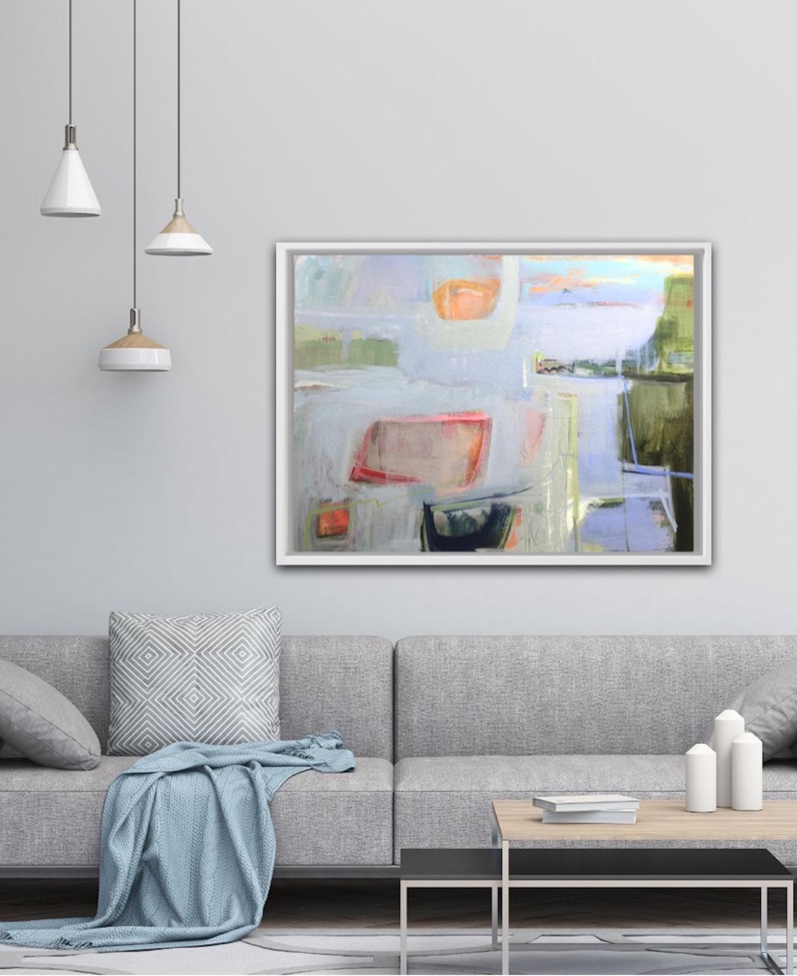 Janet Keith, Opalescenza, Pittura astratta originale, Arte accessibile in vendita 4