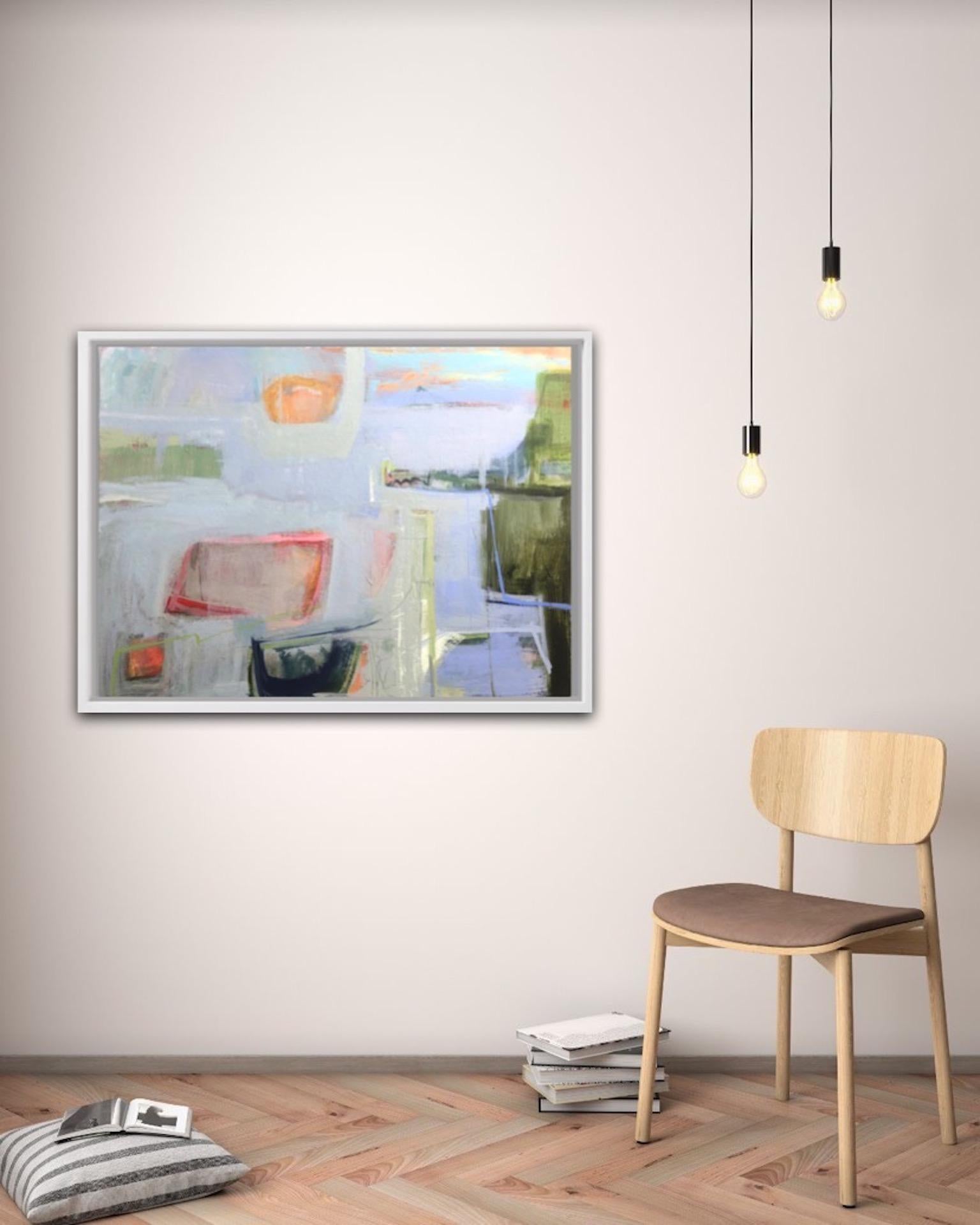 Janet Keith, Opalescenza, Pittura astratta originale, Arte accessibile in vendita 5