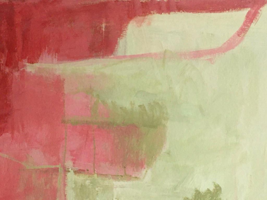 Janet Keith, Notti di rubino, Quadro di paesaggio semi-astratto originale, Arte Online in vendita 3