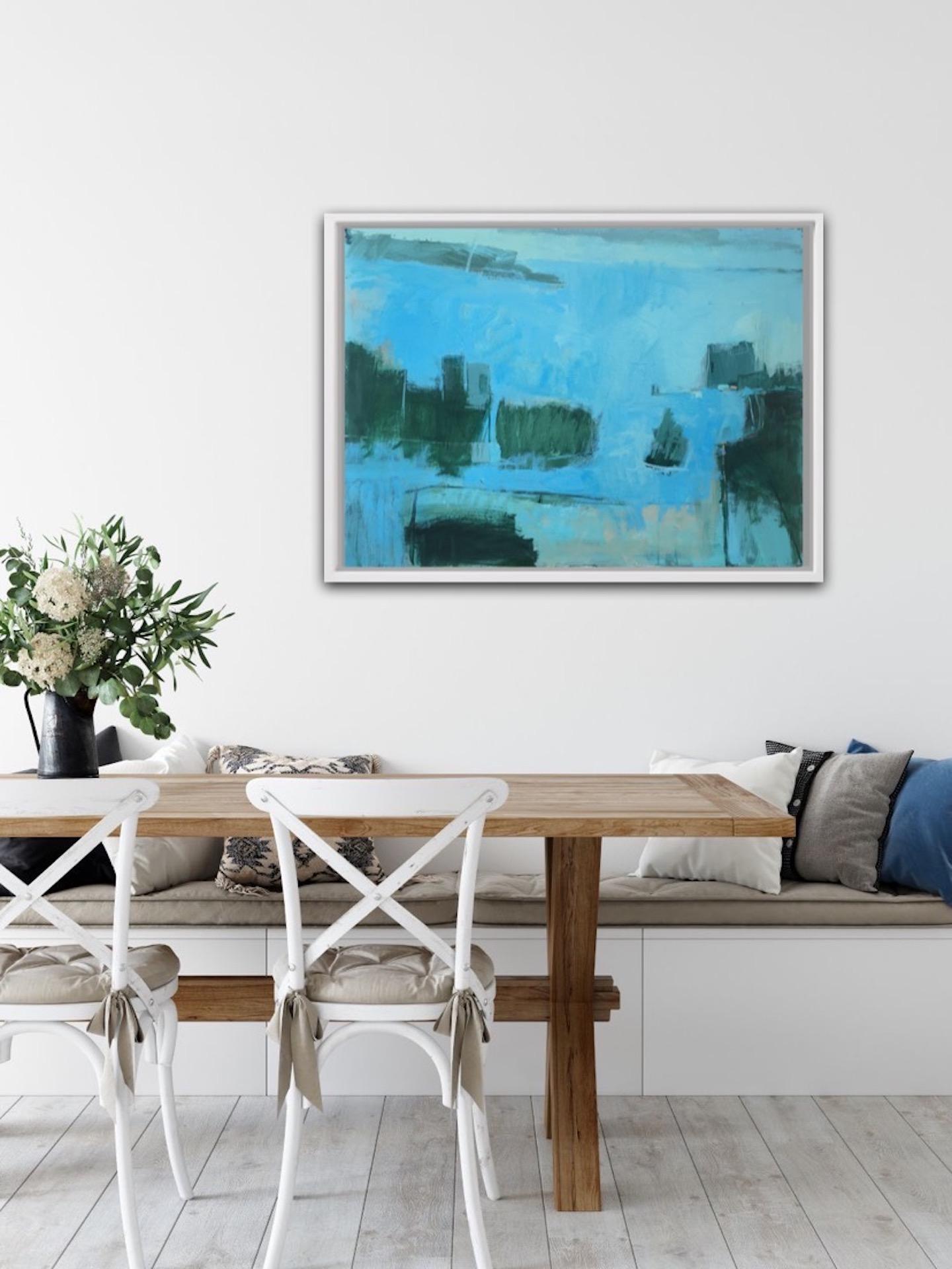 Janet Keith
Strong Fjord
Original abstract landscape painting
Acrylic on board
 Image Size: H76cm x W101cm x D 0.30cm
Sold Unframed
Free Shipping 
Please note that in situ images are purely an indication of how a piece may look.

Strong Fjord is an