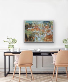 Janet Keith, The Birds are Singing Again, Original Abstract Expressionist Art