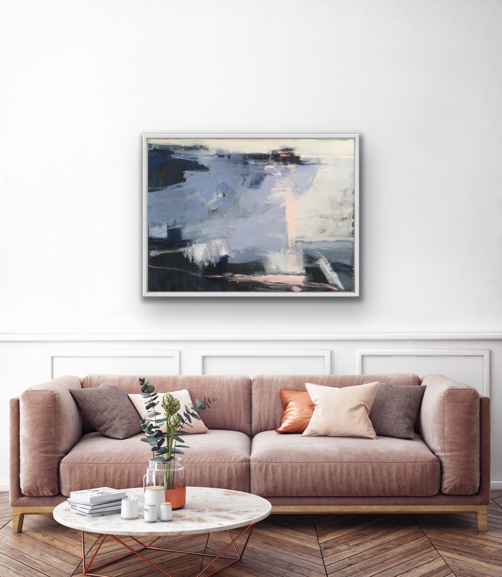 Janet Keith, White Nights, Original Abstract Landscape Art, Contemporary Art For Sale 3