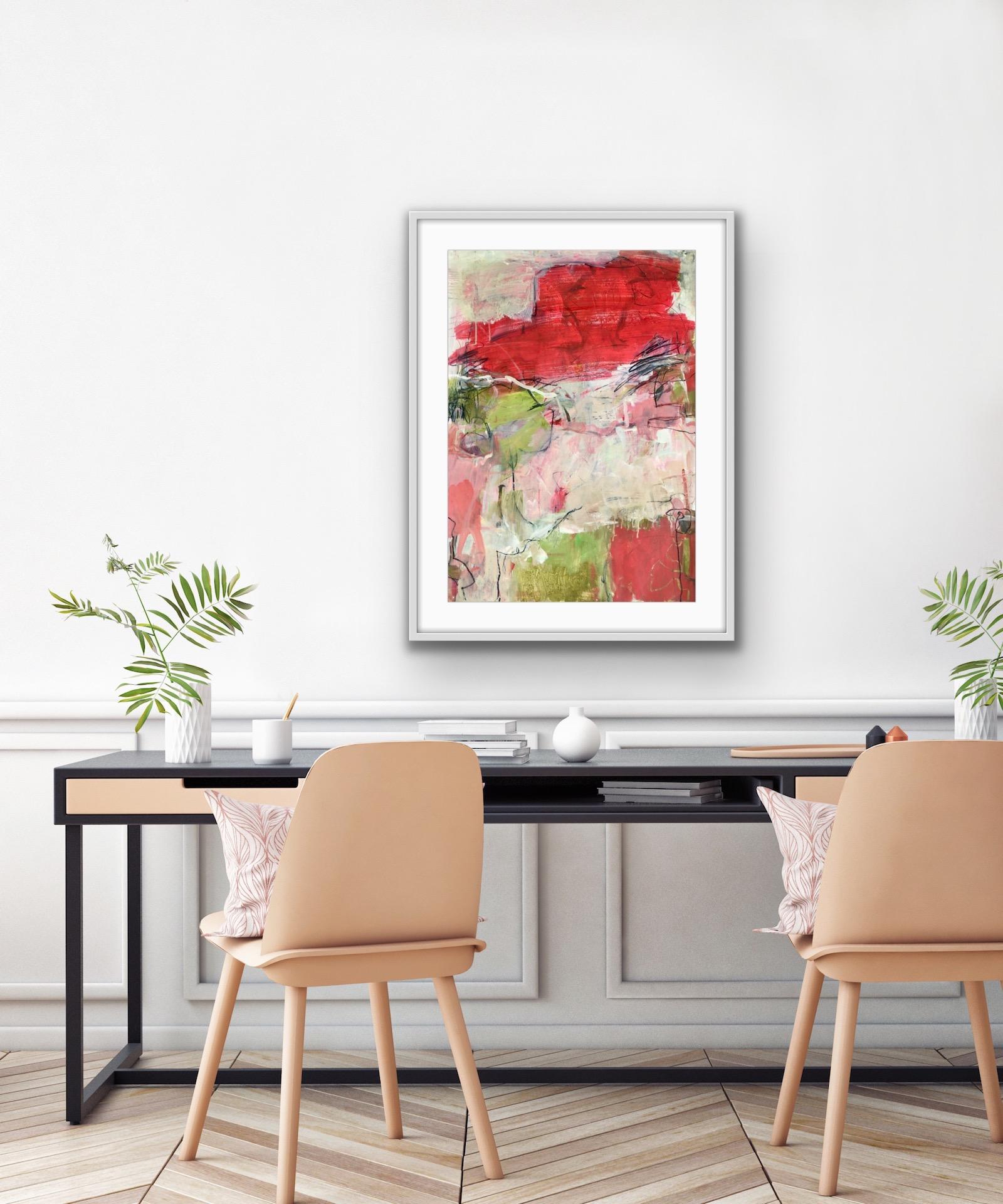 Red Rocks by Janet Keith [2019]
Original
Acrylic paint on heavy watercolour paper
Image size: H:84 cm x W:59.5 cm
Complete Size of Unframed Work: H:84 cm x W:59.5 cm x D:0.10cm
Sold Unframed
Please note that insitu images are purely an indication of