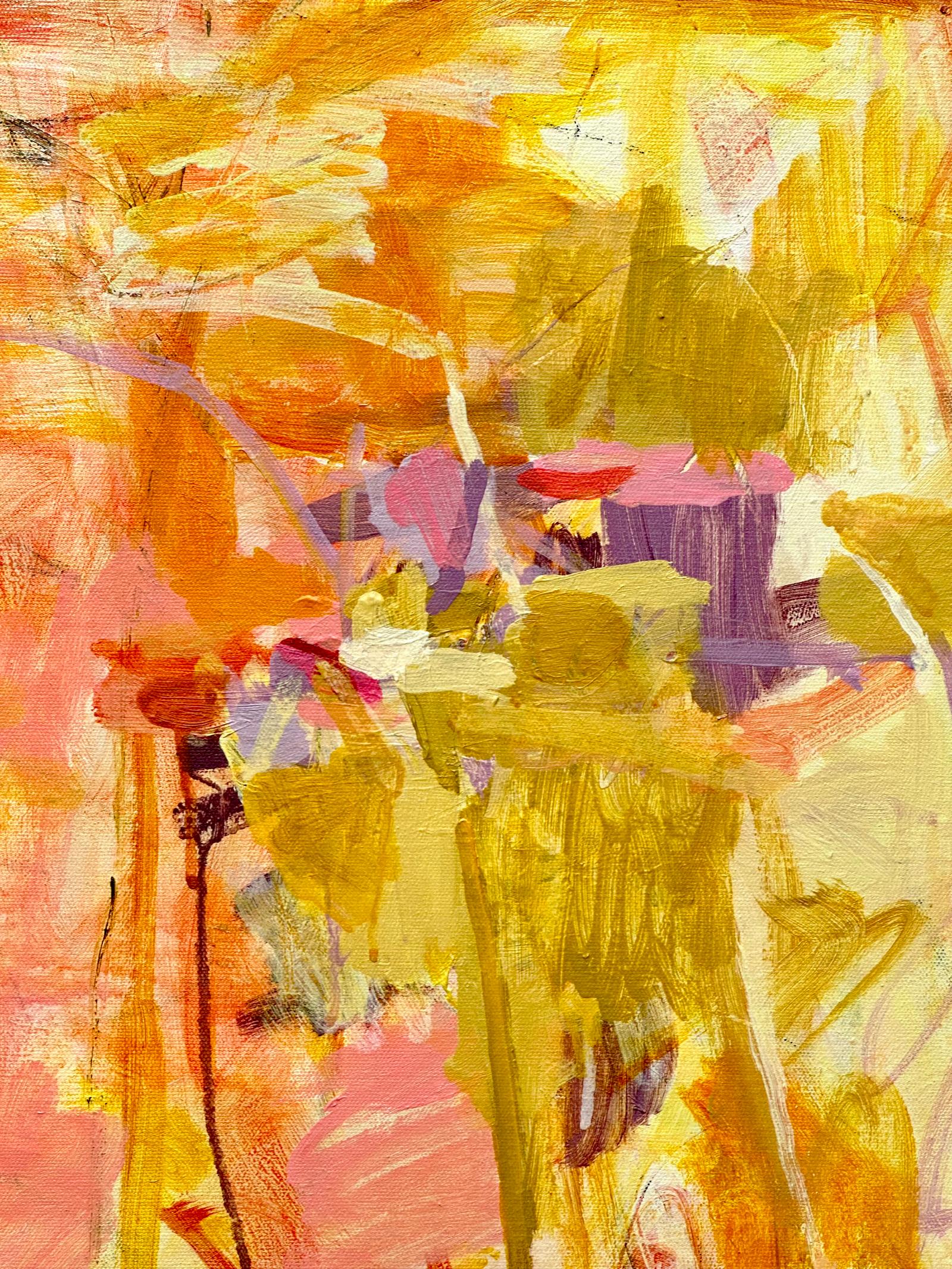 Luz solar centelleante, pintura original, paisaje, contemporáneo, abstracto en venta 6