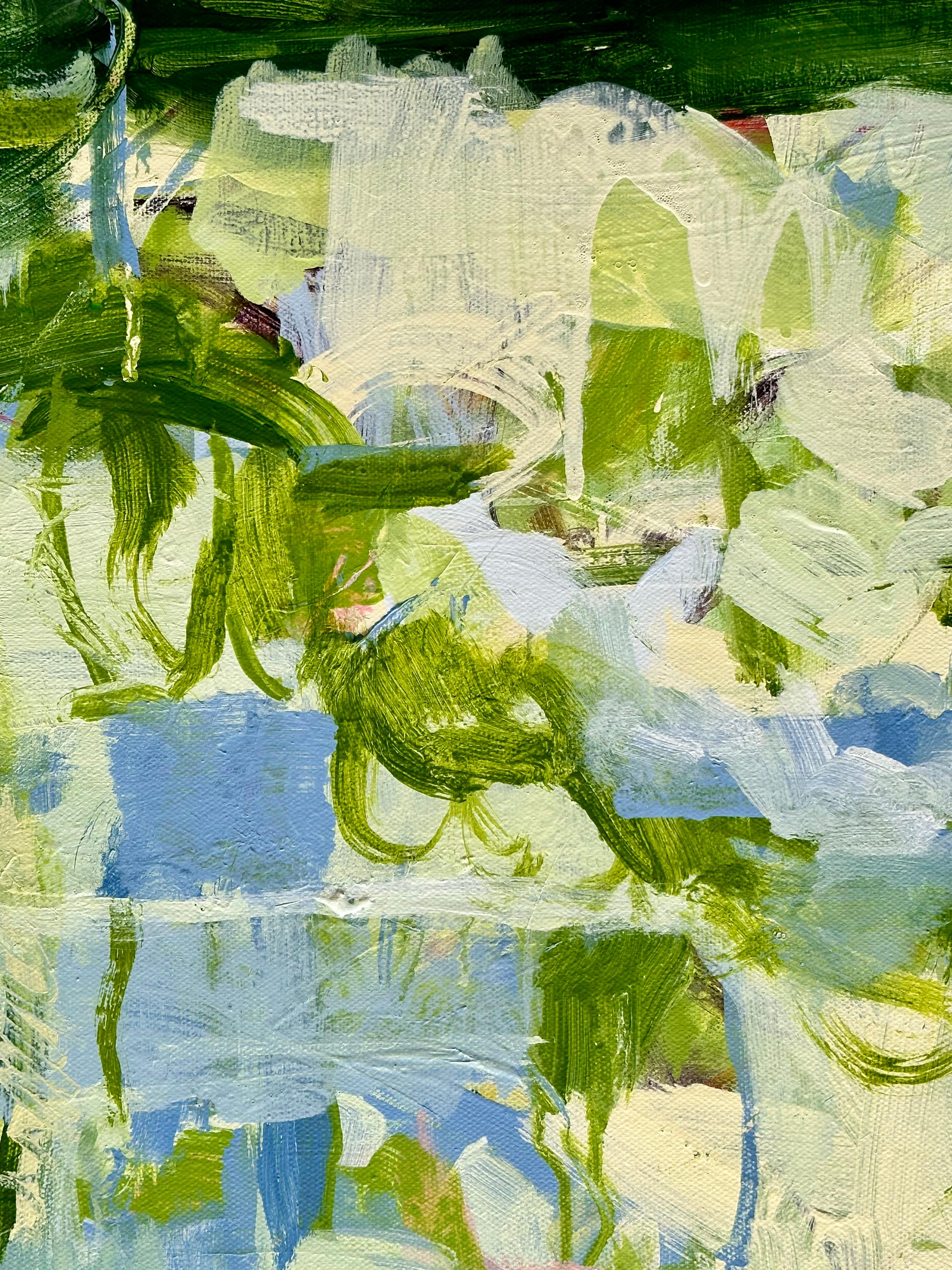 La strada verso casa, Pittura astratta originale, Arte originale, Espressionista in vendita 1