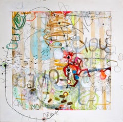 Trashed - A Drinking Song Graffiti painting