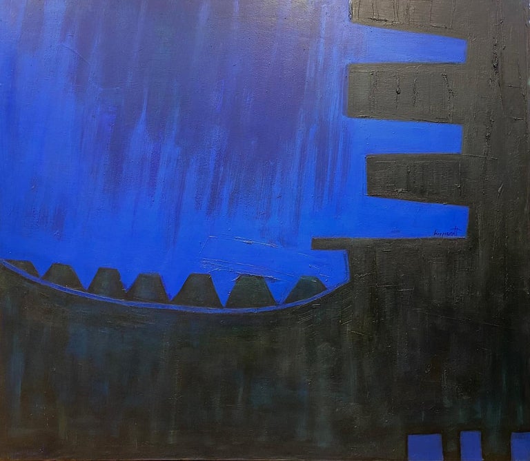 Lippincott „""Schwarze Uhr"" MID CENTURY MODERNIST SANTA FE