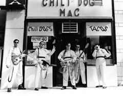 Devo Awesome Candid Group Portrait Vintage Original Photograph