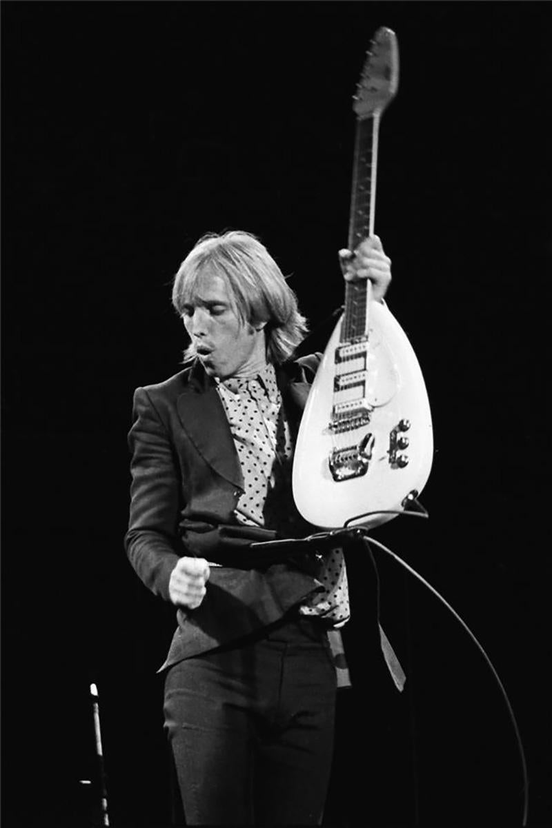 Janet Macoska Black and White Photograph - Tom Petty, 1980