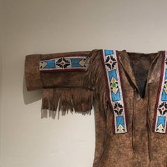 Plains Inspired Boys Shirt -contemporary figurative handmad paper cast sculpture