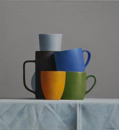 CONTAINED, still-life, realism, green